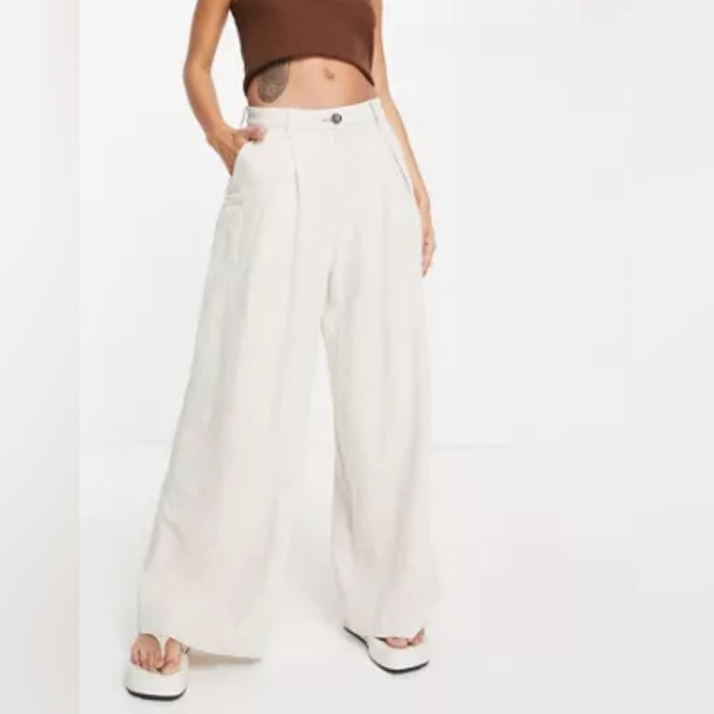 WEEKDAY Indy Wide Leg Pants
